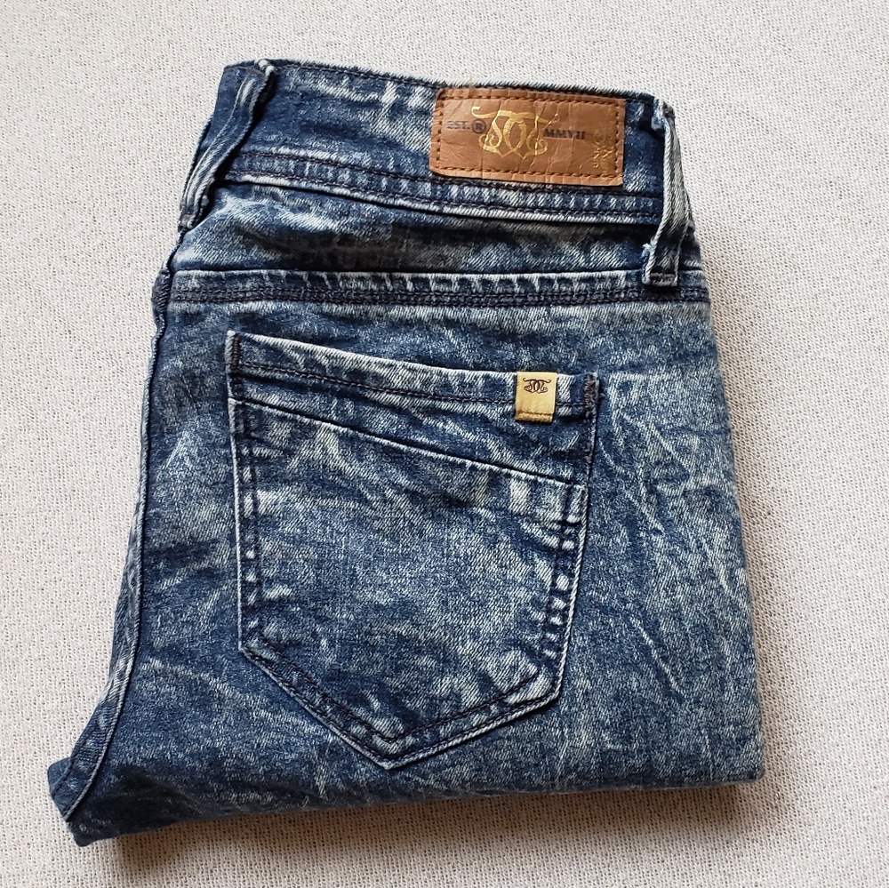 🔮DIVINE RIGHTS OF DENIM | Acid Wash Skinny Jeans